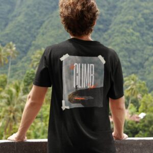 dit the climb is hard boulder shirt is van outdoor goeroe